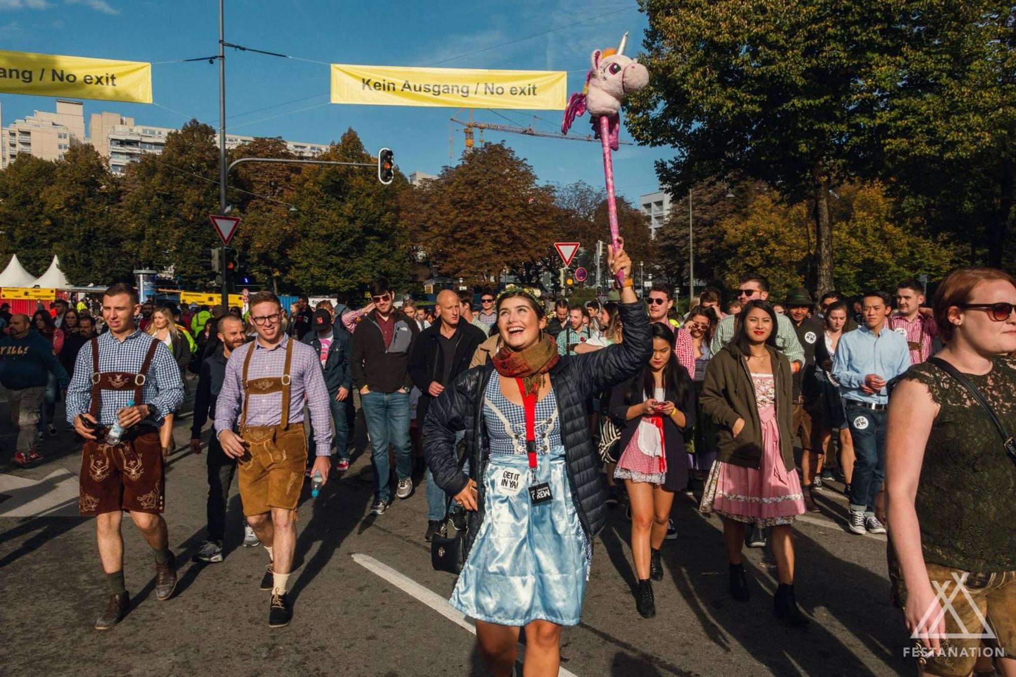 Hotel Festanation Oktoberfest Camp #2 Mnichov Exteriér fotografie