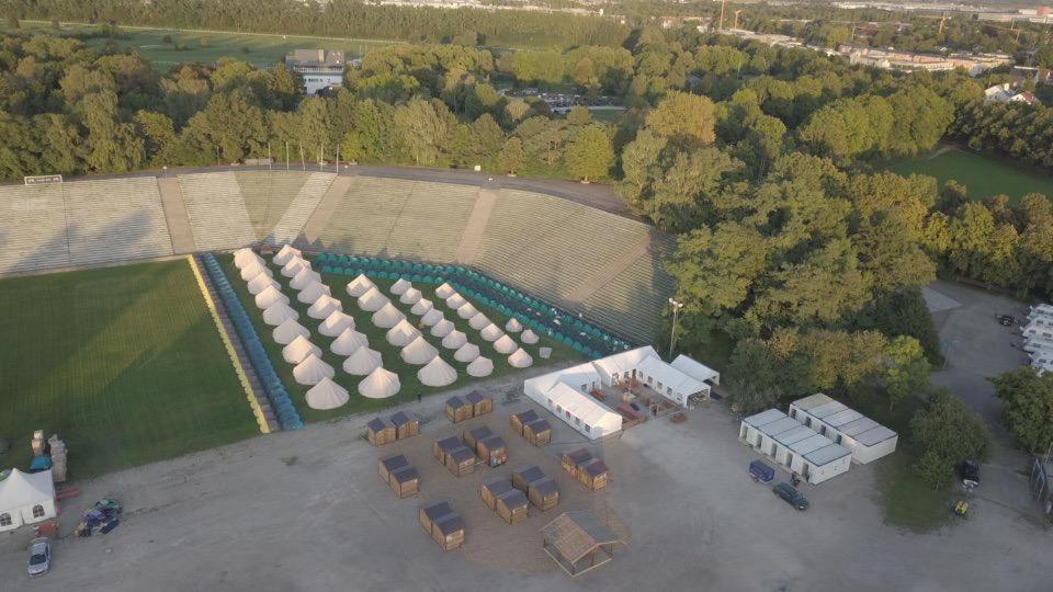 Hotel Festanation Oktoberfest Camp #2 Mnichov Exteriér fotografie